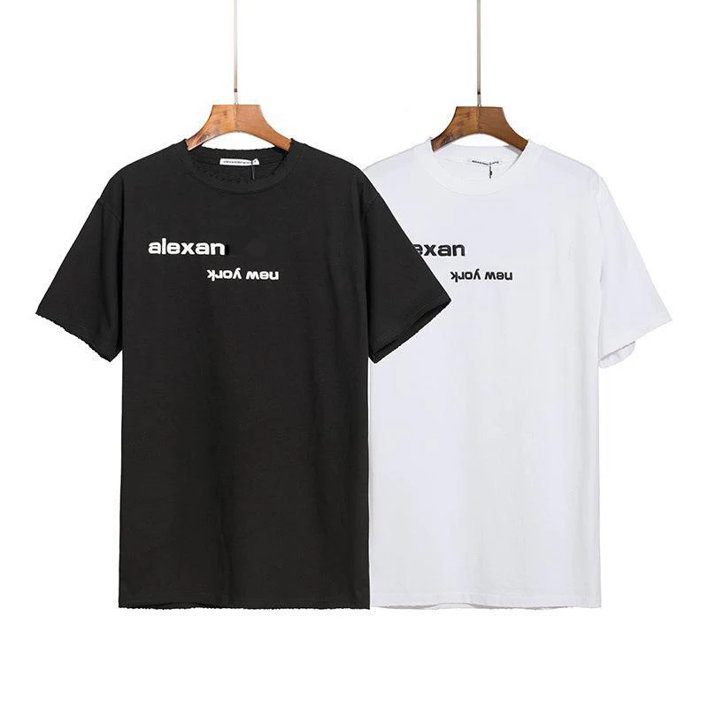 

YICIYA Fashion Ale---wang Brand Short Sleeved Men And Women Casual T-shirt Summer Simple Style Trend Couple Wear Y2k Clothes Top