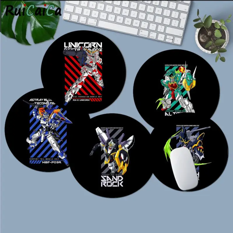

Custom Skin GUNDAM Unique Desktop Pad Game Lockedge Mousepad gaming Mousepad Rug For PC Laptop Notebook