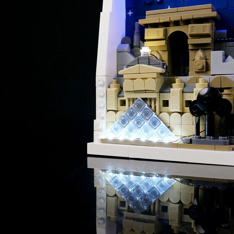 Фото Комплект светодиодных ламп для LEGO 21064 Paris City of Love, архитектурные блоки, лампы, игрушки, аксессуары, рождественский подарок (модель в комплект не входит) №5