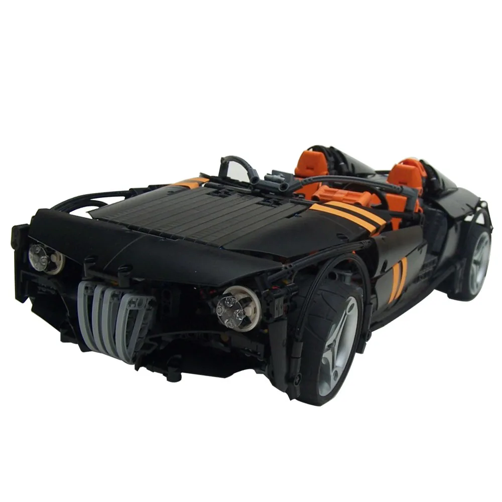 

MOC-4521 City Supercar Building Block Racing Toy Speed High-Tech Brick Model Toy 328 Hommage Car Boy Birthday Gift 1765 PCS