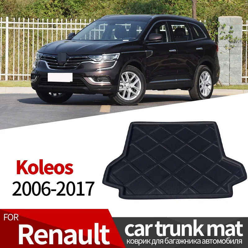 

Trunk Mat For Renault Koleos 2006-2017 Rear Boot Car Liner Floor Tray Luggage Cover Protector EVA Rubber Accessories