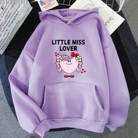 little miss lover hoodie cartoon graphic sweatshirt men pullover streetwear harajuku women clothing female aesthetic sudaderas