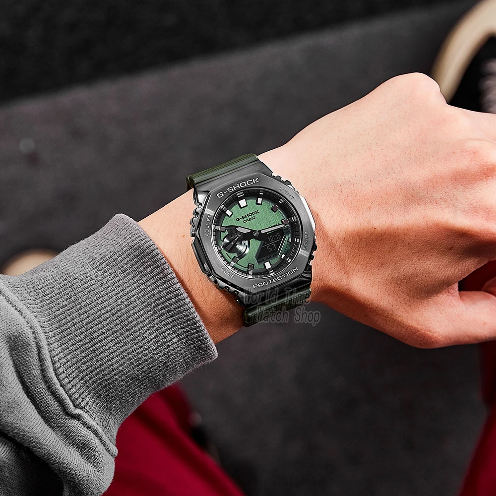 Мужские водонепроницаемые часы Casio g shock роскошный набор 200 м