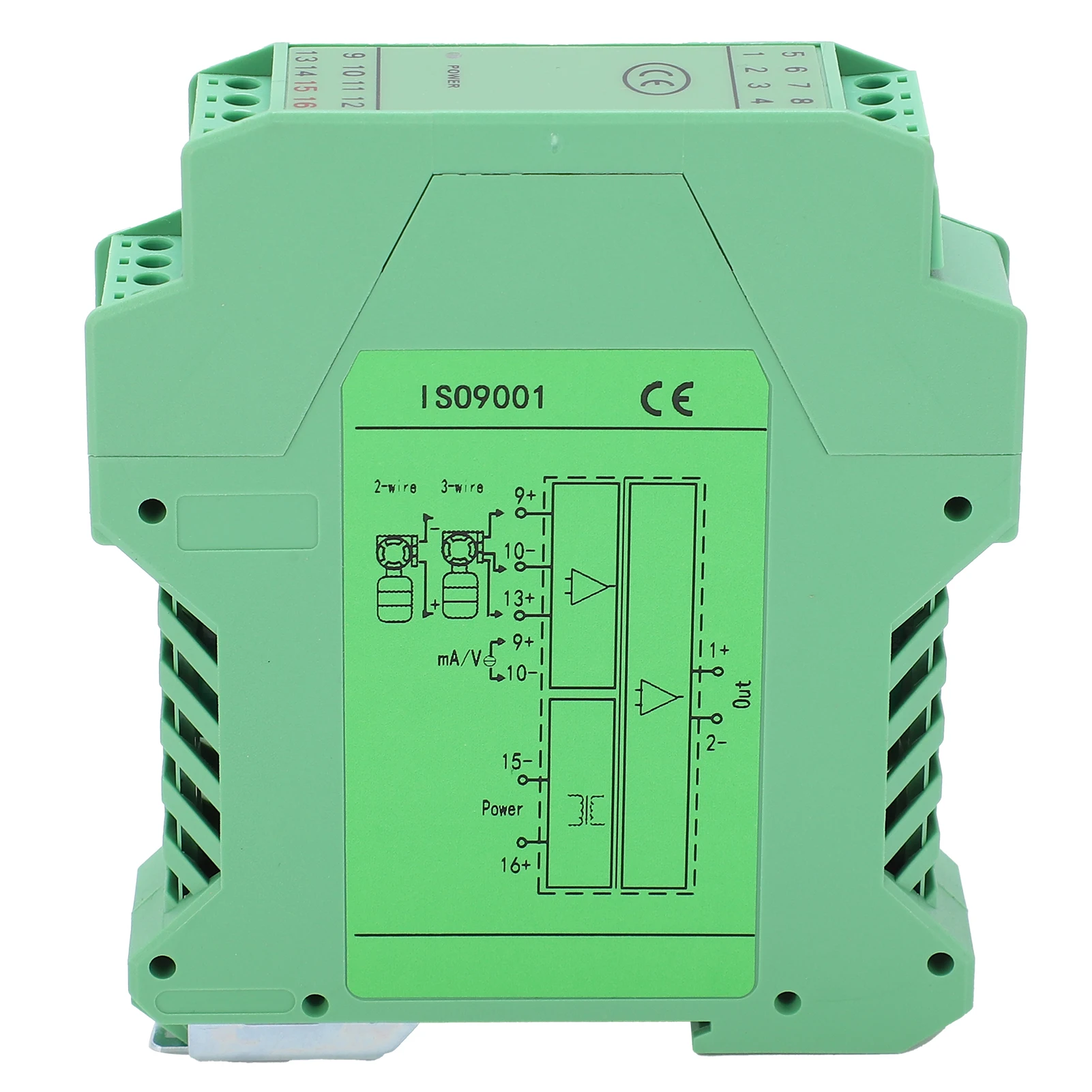 Изолятор сигнала постоянного тока Передатчик напряжения Монтаж на DIN-рейку 1 вход