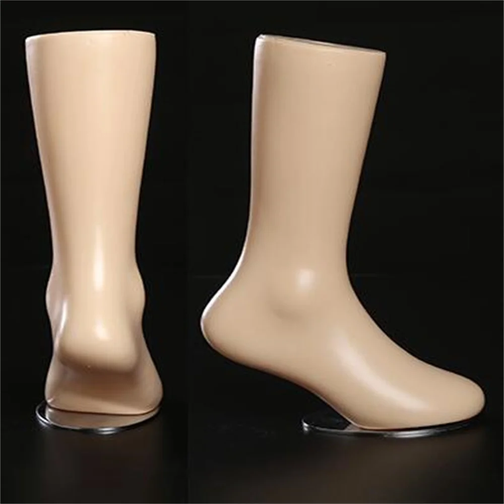 

4style Thickened Seamless Magnet Child Foot Mannequins Body Cloth Mold Leg Sock Short Model Prop Photo Display Fake D344