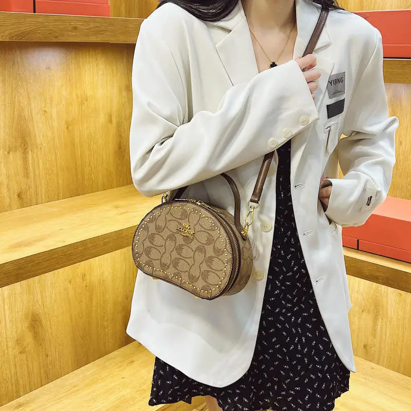 Популярная женская сумка на плечо кожаная роскошная дизайнерская