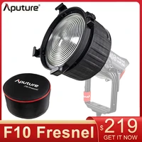 aputure f10 fresnel zoom lens photography fill light spotlight for youtube live photography studio aputure ls 600d pro ls c300d