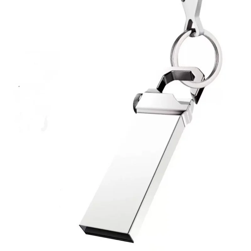 Металлический серебристый и золотой флеш-накопитель 2 0 металлический USB