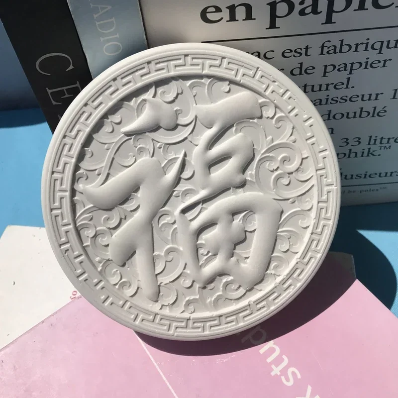 Цементный орнамент кирпичная абразивная стена Fu Подставка под чайник модель