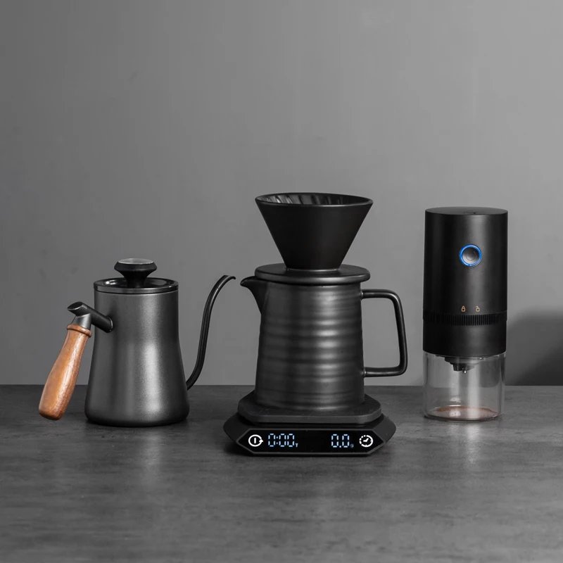 

Home Coffee Ceramic Hand Brewing Pots Set Nordic Fliter Cup Coffee Pot Set Specialized Macchina Caffe Espresso Kitchen Tools