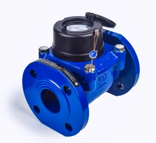 DN50 до DN300 Фланцевое соединение сухого типа Турбинный счетчик воды Woltman