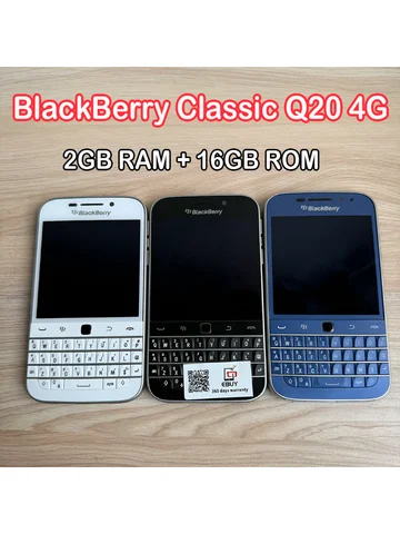 Смартфон Blackberry Classic Q20, 2/16ГБ, global, Б/у