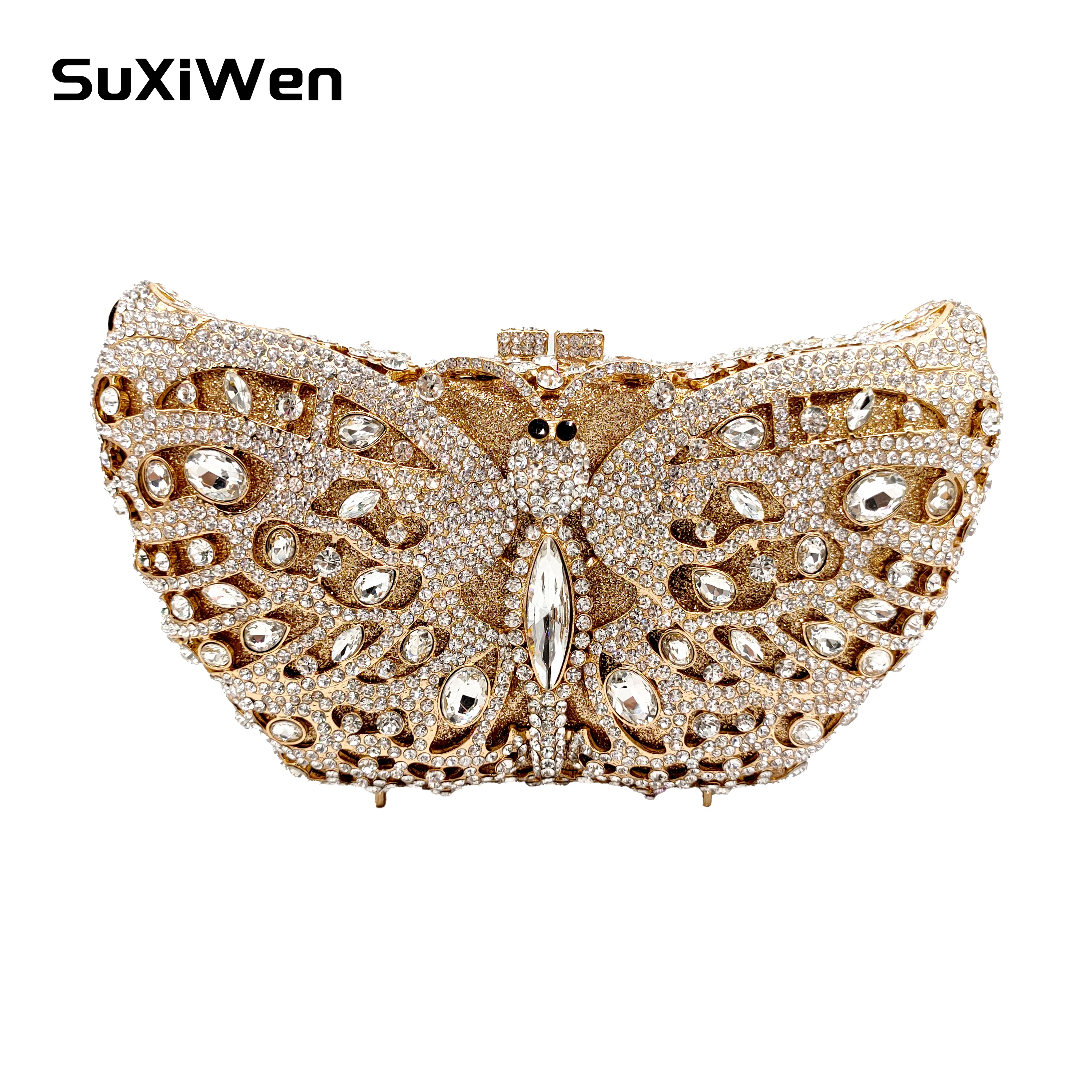 uxury Clutches Women Evening Party Bag Diamonds Dragonfly Crystal Purses Crystal Clutches Bridal Wedding Party Small Purses