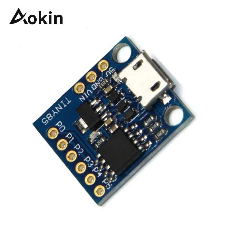 ATtiny85 ATtiny Digispark Kickstarter Micro USB Development Board Module For Arduino IIC I2C TWI SPI Low Power Microcontroller