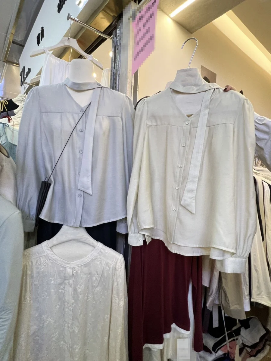 Тринадцать рядов осенней одежды женские новые темпераментные свободные рубашки