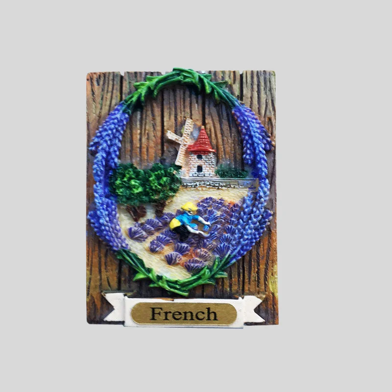 Франция Париж Прованс Магнит на холодильник Путешествия Сувенирная мебель