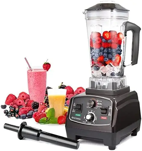 

Professional Countertop Blender, 2200W High Speed Smoothie Blender/Mixer for Shakes and Smoothies, commercial blender Crusing Ic