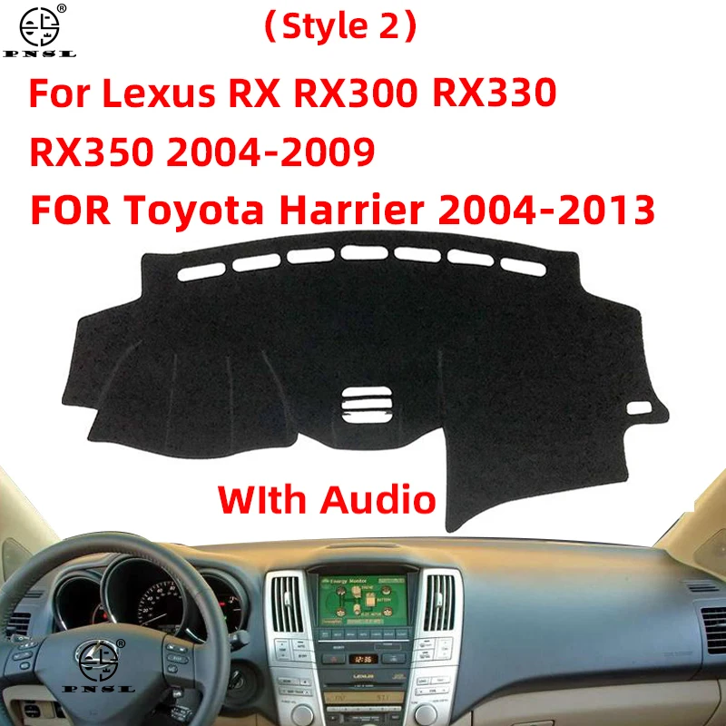 Чехол для приборной панели автомобиля Lexus RX 300 330 350 400h XU30 2004 ~ 2009 Toyota Harrier 2013 |