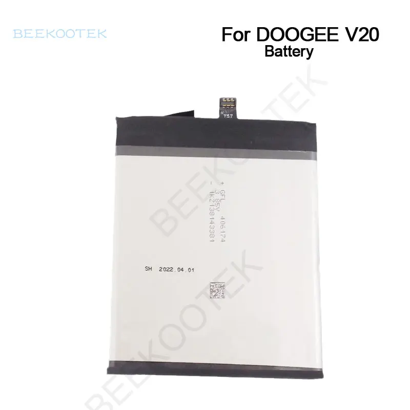 doogee v20 battery new original inner built mobile phone battery repair replacement accessories parts for doogee v20 smart phone free global shipping