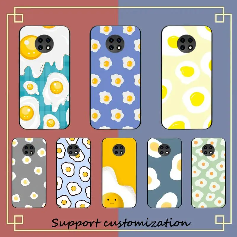 

Cartoon eggs Phone Case for Redmi Note 8 7 9 4 6 pro max T X 5A 3 10 lite pro