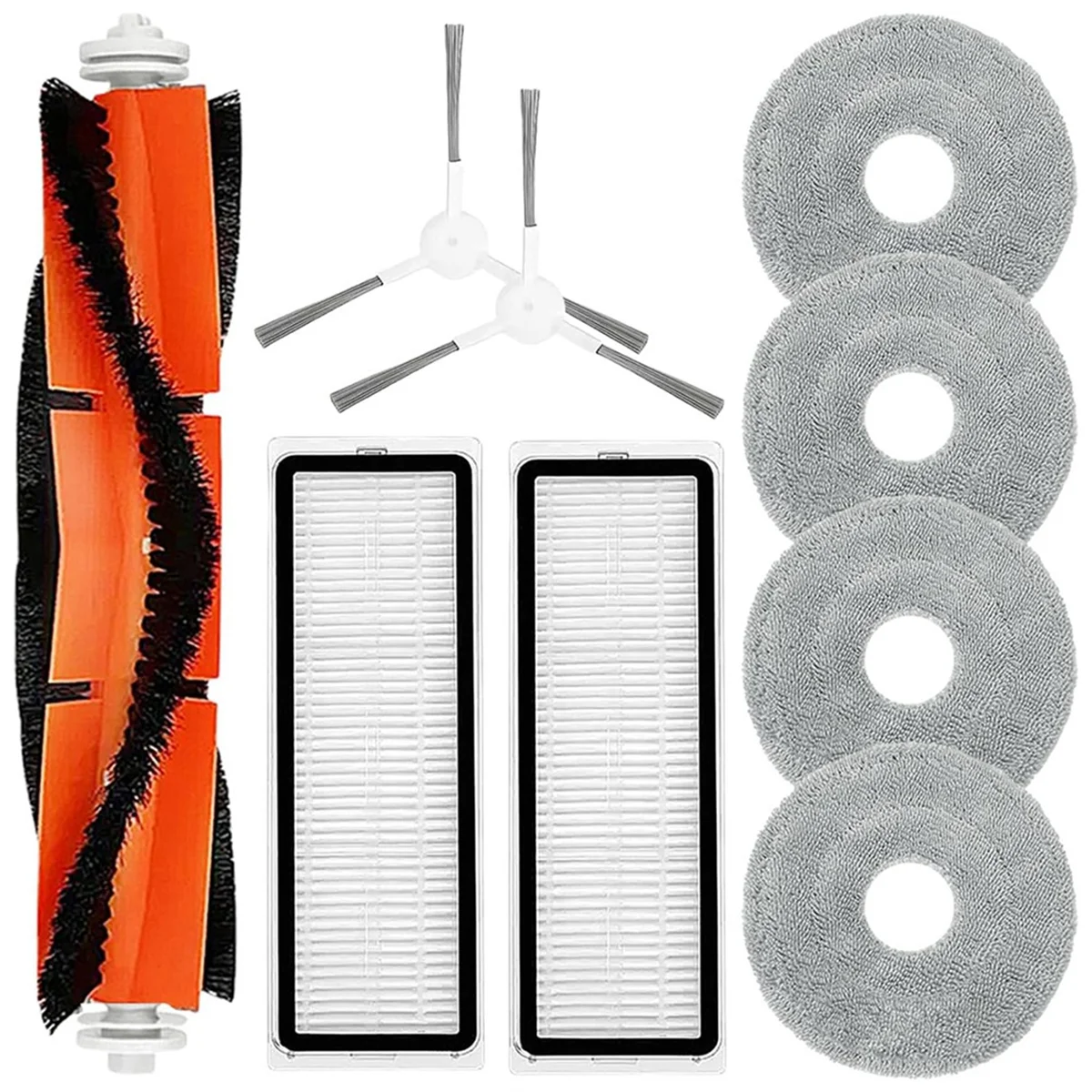 

Для Xiaomi S20 Plus S20 + робот-пылесос основная боковая щетка Hepa фильтр швабра ткань запасные части аксессуары