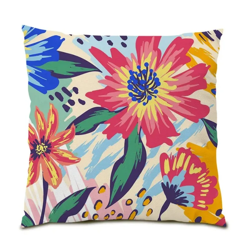 Рисунок 2 - Наволочка с тропическими пальмовыми листьями