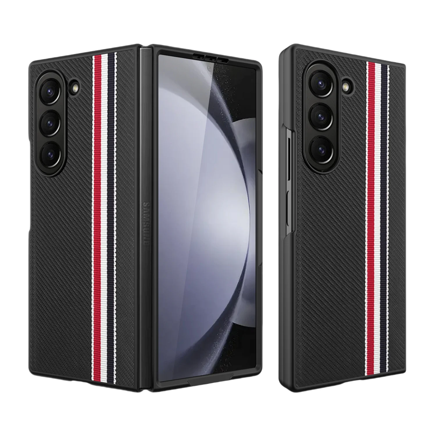 Складной чехол с защитой от пота для Samsung Galaxy Z Fold 6 5 Fold6 Fold5 4 3 Fold4 Fold3 аксессуары