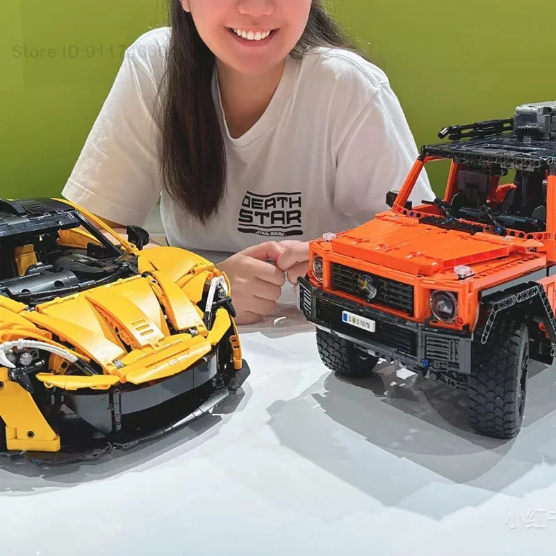 2891 шт. Новинка 42177 G 500 профессиональная линия внедорожник модель автомобиля
