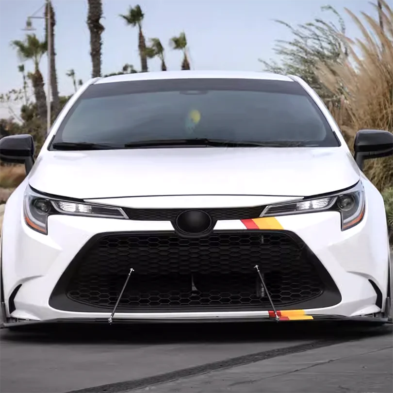 Классическая Трехцветная полосатая наклейка в стиле ретро 2 шт. наклейки на