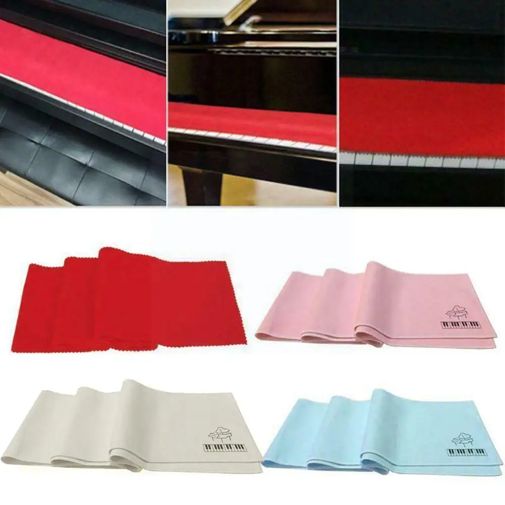 

Фланелевый чехол для пианино Z7s4 с защитой от пыли, 61/88 пылезащитный Универсальный цифровой чехол для пианино, Водонепроницаемый Электронны...