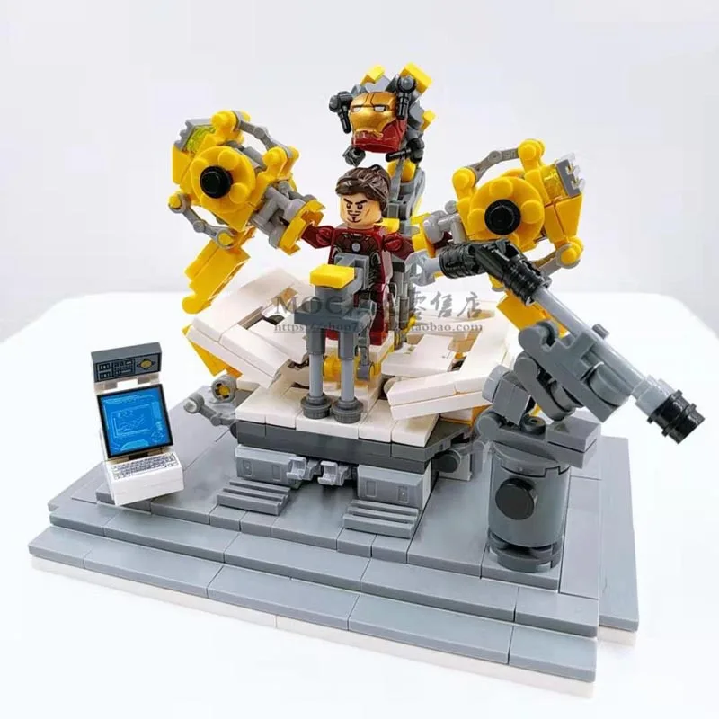 Роботы Moc строительные блоки игрушка удаление механического воина фигурка героя