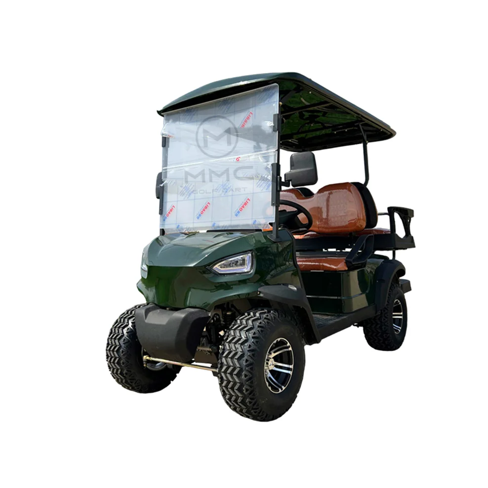 Folds Back Seat Electric Golf Cart