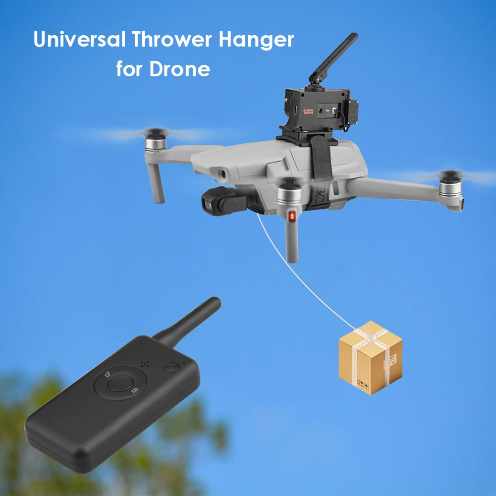 

Drone Thrower Airdrop Air Drop System для DJI Mavic 2/Pro/Air 2/Air/FIMI X8SE Обручальное кольцо Life Rescue Удаленная доставка Airdrop