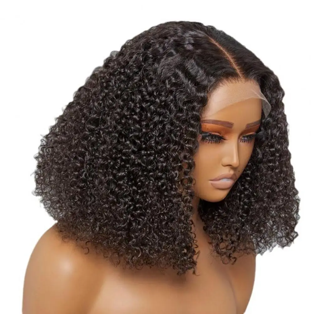14/16-дюймовый женский короткий афро вьющийся парик естественный вид