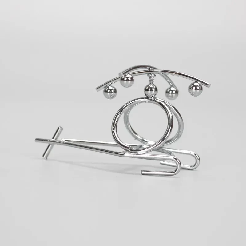 Металлический балансировочный шар маятник Ньютона Железный человек колыбель