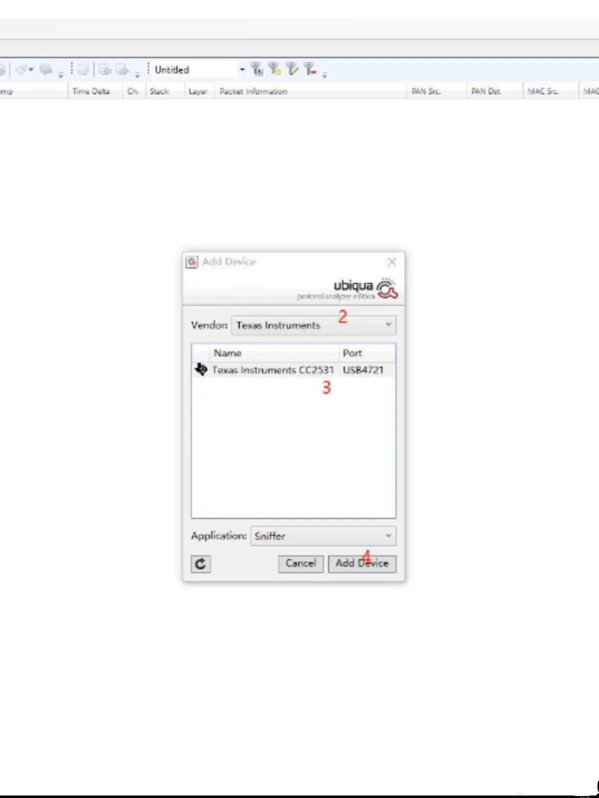 Фото CC2531 USB-ключ ZigBee Ubiqua Packet Sniffer №3
