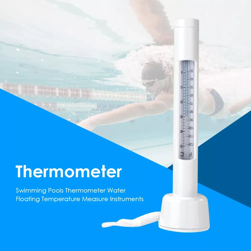 

Pool Thermometer Floating Portable Bathtub Spa Hot Tub Fish Ponds Water Temperature Measuring Meter Tester Tools