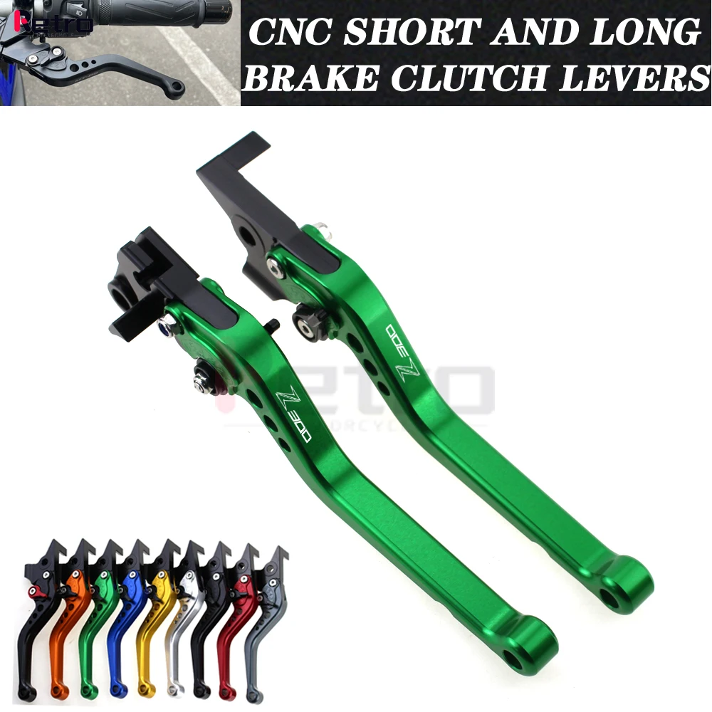 

For Kawasaki NINJA 300R/Z300 2013 2014 2015 2016 2017 2018 Motorcycle Accessories Long / Short Handles Brake Clutch Levers