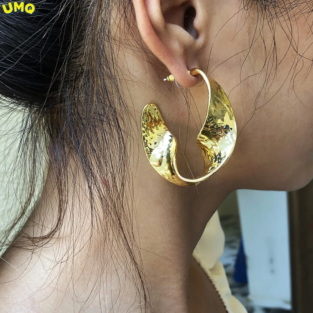

Fashion e8673 Trendy Geometric Irregular Earrings Popular Trendy Earrings Creative Personality Earringsgifts for Women