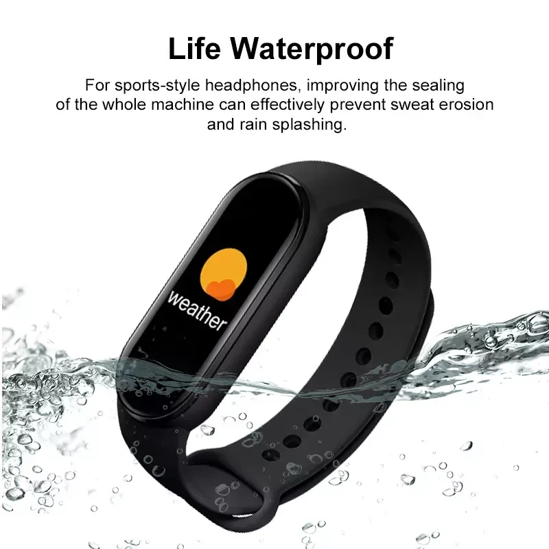 

NEW2023 2021 New M6 Smart Watch Men Women Fitness Sports Smart Band Fitpro Version Bluetooth Music Heart Rate Take Pictures Smar