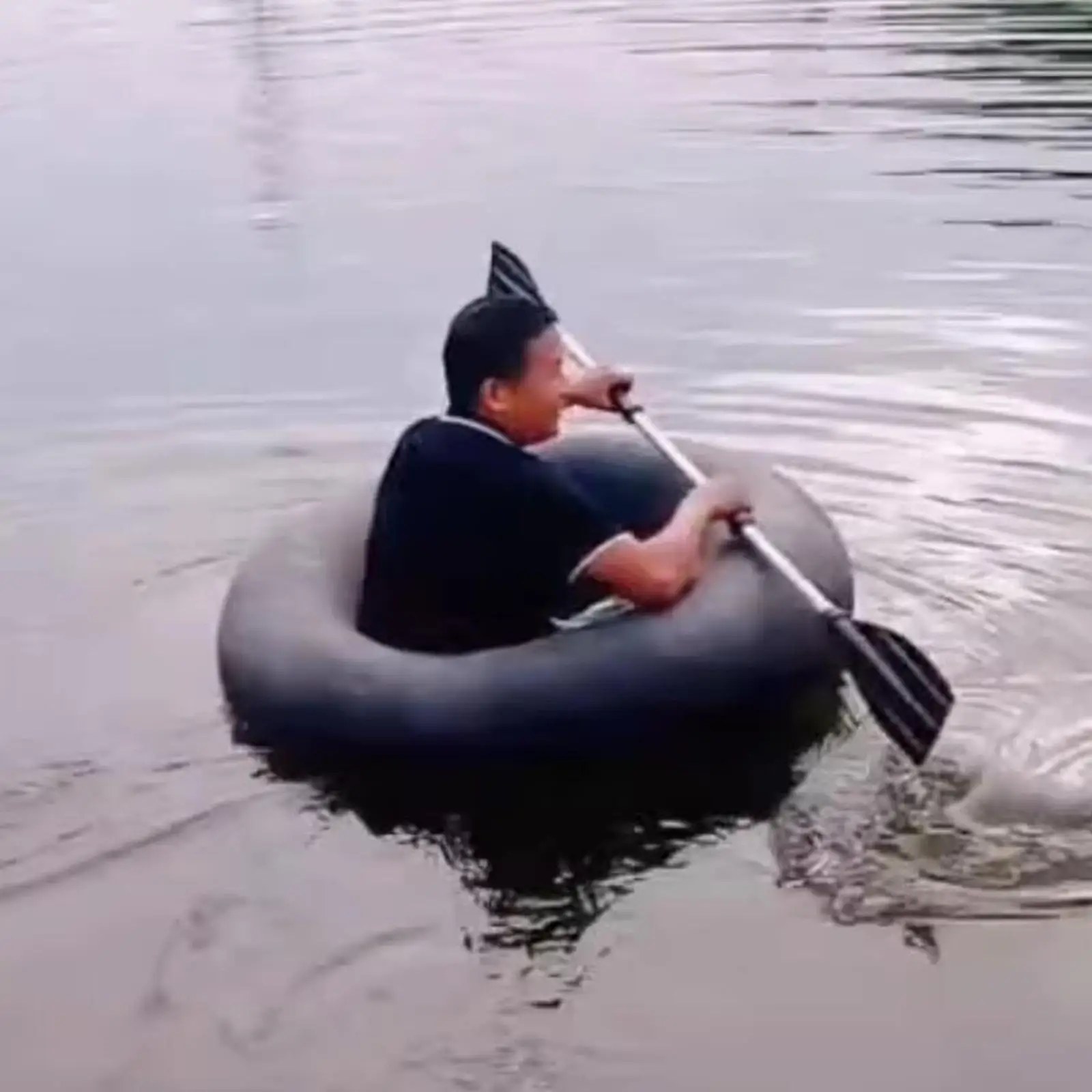 

River Tube for Floating Durable Heavy Duty Rubber Swim Tubes Inflatable Pool Float Tube Inner Tube Snow Tube River Rafts