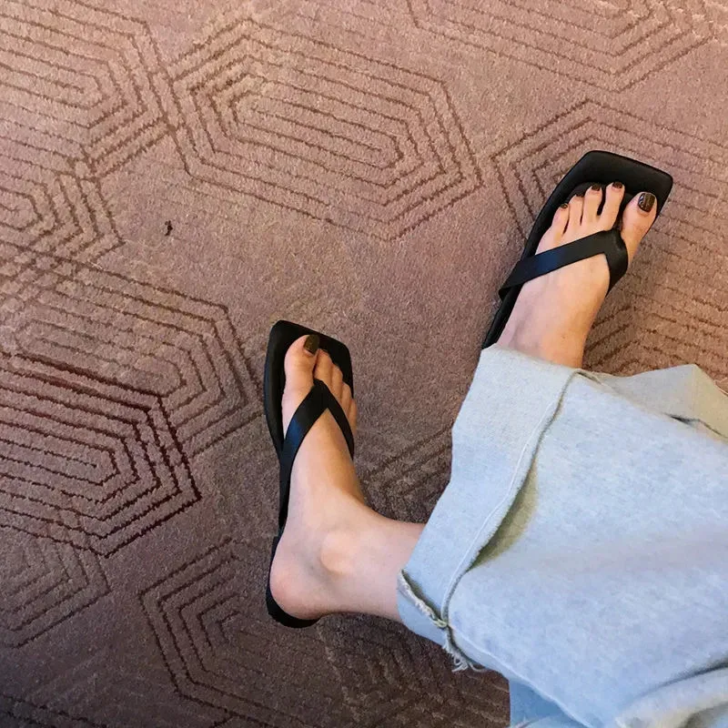 Женские мюли с квадратным носком Goth