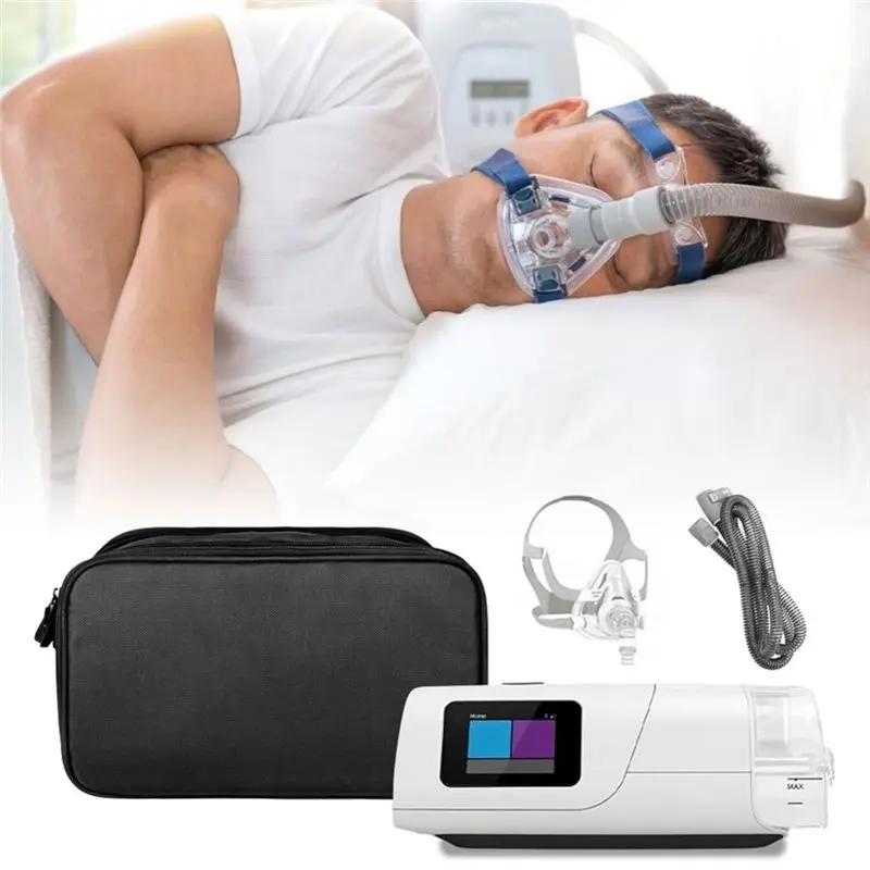 Фото ПОПУЛЯРНЫЙ ПРОДУКТ: Портативная дорожная сумка для аппаратов CPAP Airsense 11/Airsense 10 и аксессуаров, в комплекте чехол для х №5