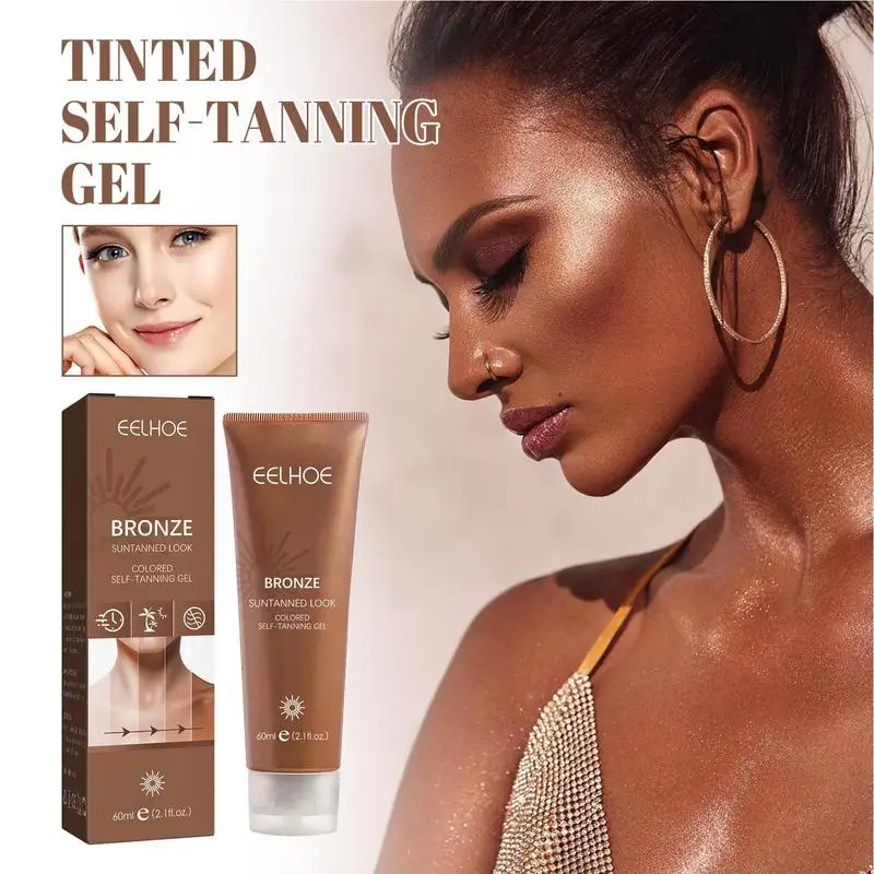 

Self Tanning Cream-Colored Skin Cream Portable Summer Beach Outdoor Tanning Lotion Wheat Bronze Skin Cream Tan Lotion Tanning