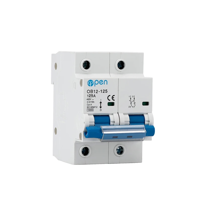 Автоматический выключатель постоянного тока 2p 12-125 В 1 P Миниатюрная