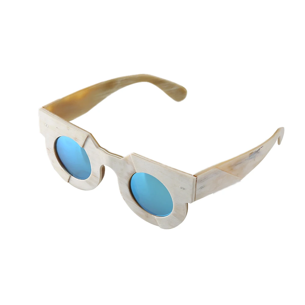 Солнцезащитные очки в японском стиле с белым узором уникальные стильные ручной