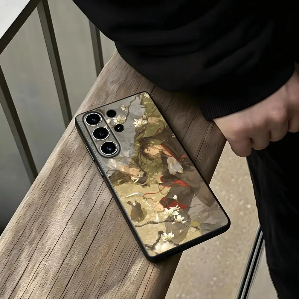 Фото Популярный аниме-чехол Mo Dao Zu Shi для Samsung Galaxy S26 S25 S24 S23 S22 S21 S20 Plus Ultra Note20, мягкий, черный №3