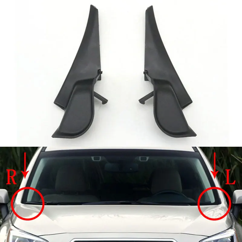 

Car Front Windshield Wiper Side Cowl Extention Trim Panel Bezel Cover For Subaru Outback Legacy 2004-2009
