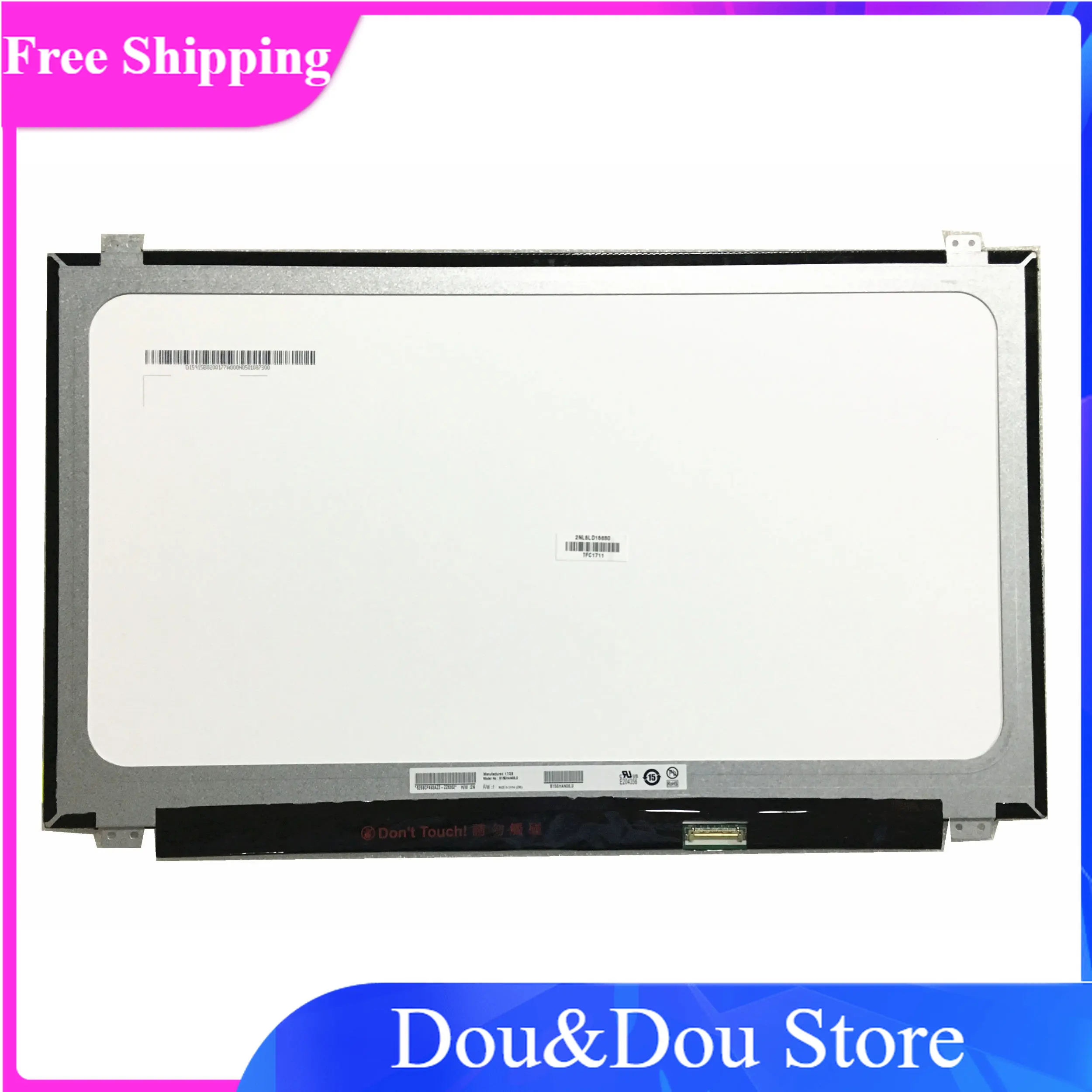 

B156HAN06.0 15.6" EDP 30 Pins 1920*1080 FHD LCD Display 72% NTSC Matrix for Laptop LED Screen