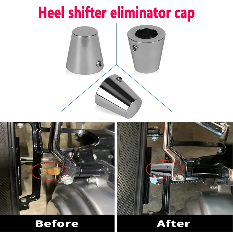 Крышка-элиминатор уровня переключения пяток мотоцикла крышка гайки для Harley Electra